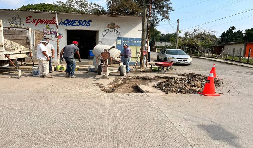MEJORAMOS NUESTRAS CALLES: AVANZAMOS CON LOS TRABAJOS DE BACHEO