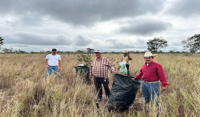 COMPROMETIDOS CON EL MEDIO AMBIENTE, TRABAJANDO JUNTOS POR ALDAMA