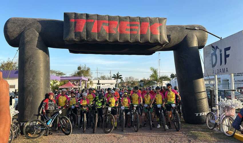 El DIF Aldama, en colaboración con Panteras MTB Aldama y MTB Sin Fronteras