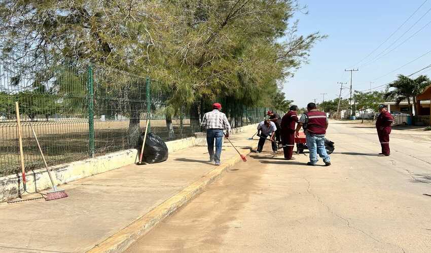 COMPROMISO CON LA LIMPIEZA Y EL MANTENIMIENTO DE ESPACIOS PÚBLICOS