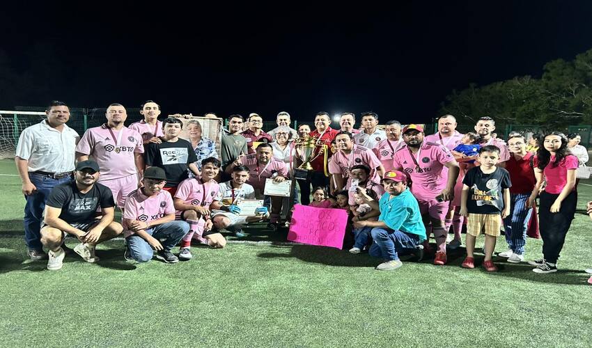 ¡FELICIDADES A LOS CAMPEONES DE LA LIGA DE DEPENDENCIAS MUNICIPAL!